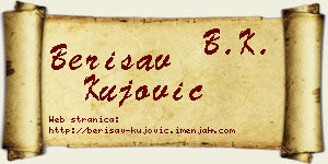 Berisav Kujović vizit kartica